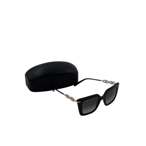 Salvatore Ferragamo Accessories - SFSG14: Salvatore Ferragamo SF1041S Black Square Sunglasses